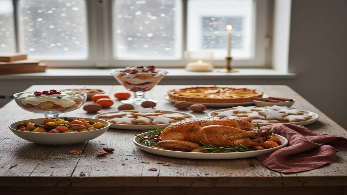 Pratos festivos fáceis e deliciosos para o Natal e Ano Novo, com diversas opções para a ceia em família.